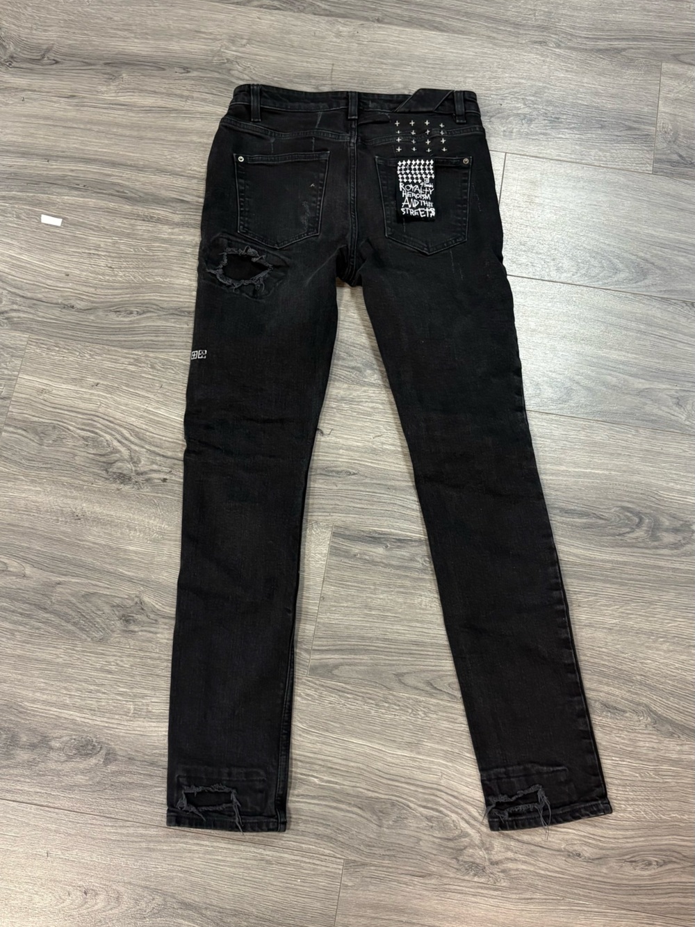 Ksubi Black Distressed Men's Jeans